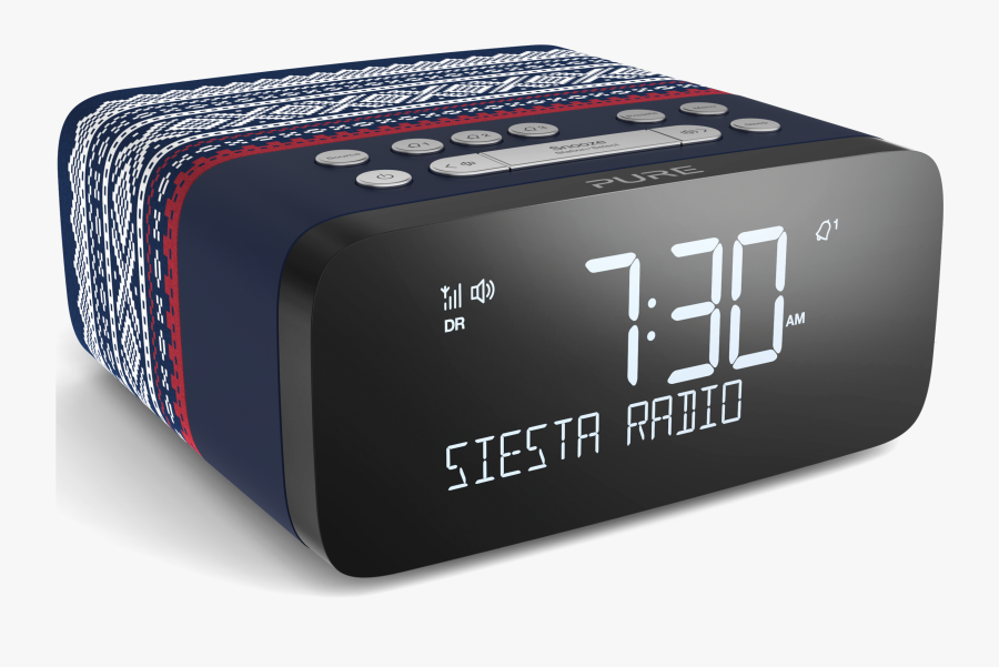 Transparent Alarm Clock Icon Png - Designer Radio Alarm Clock, Transparent Clipart