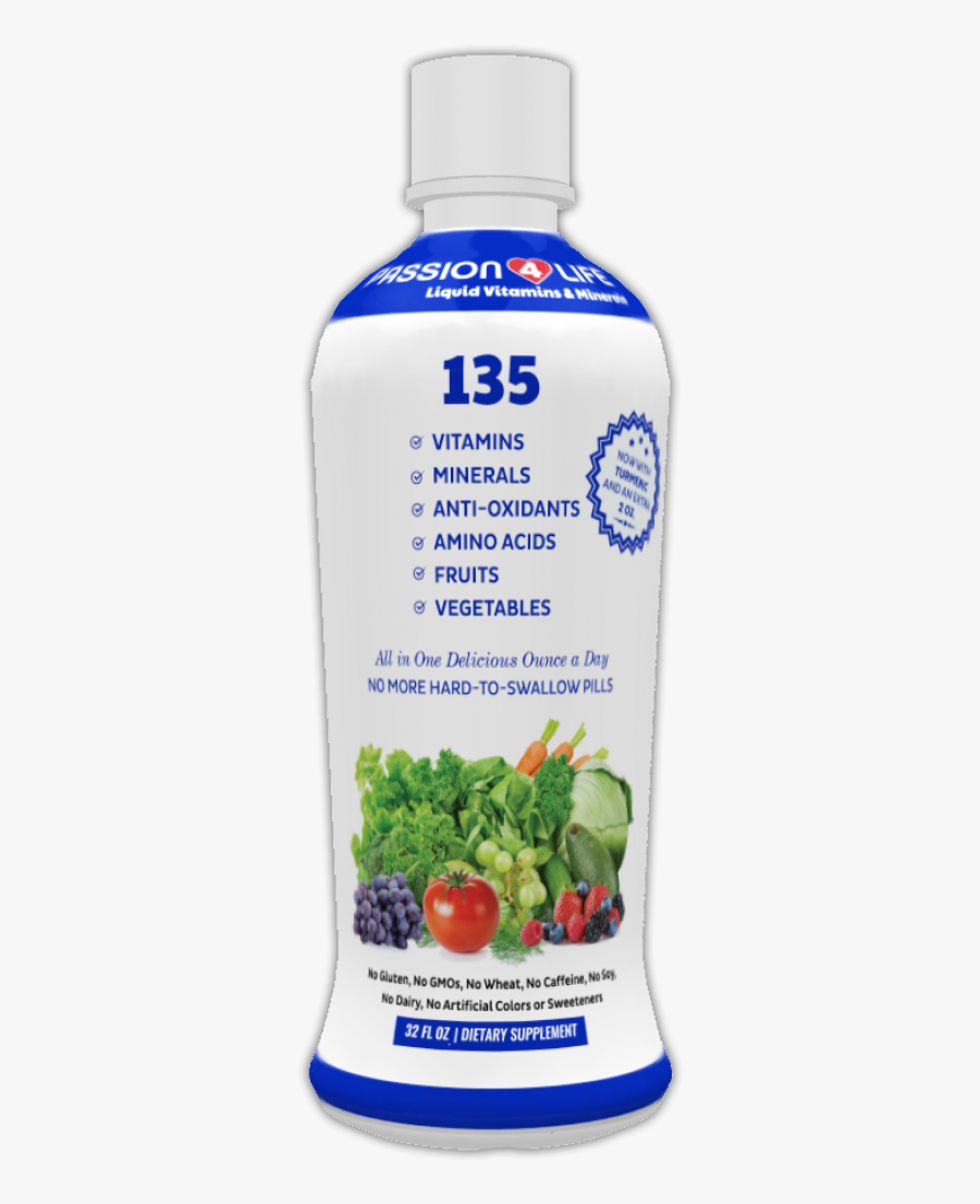 Vitamins And Minerals Bottle, Transparent Clipart