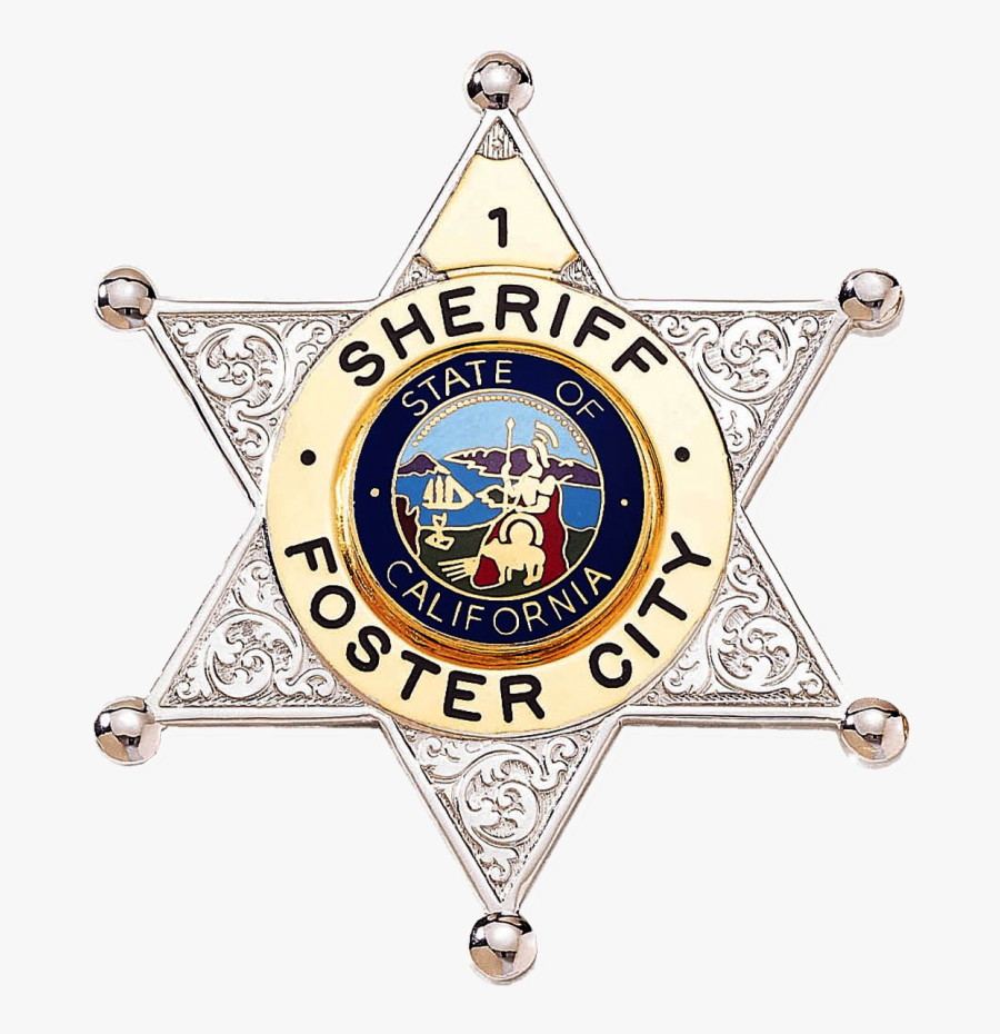 Transparent 6 Point Star Png - Genesee County Sheriff Logo, Transparent Clipart