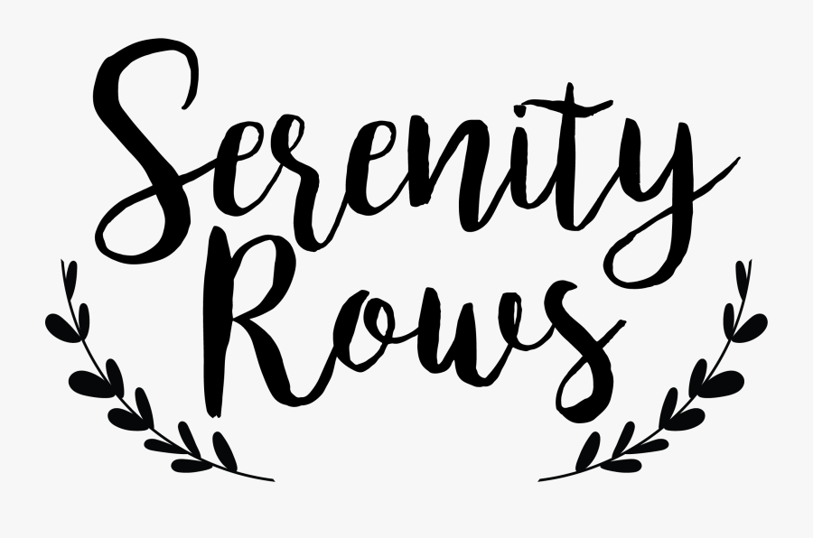 Serenity Rows Logo - Calligraphy, Transparent Clipart