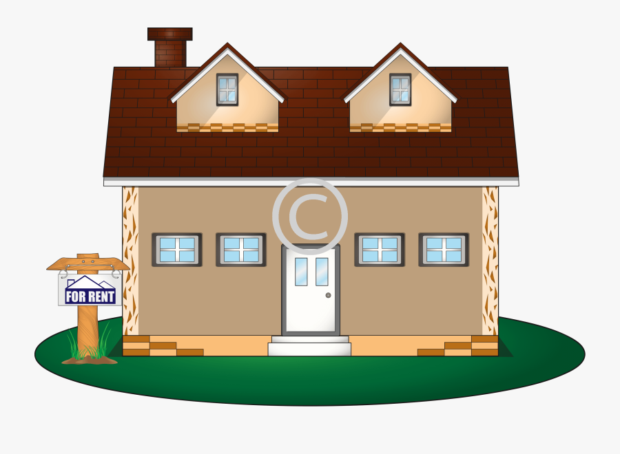 House Portable Network Graphics Image Lease Home - Cartoon Houses With Money, Transparent Clipart