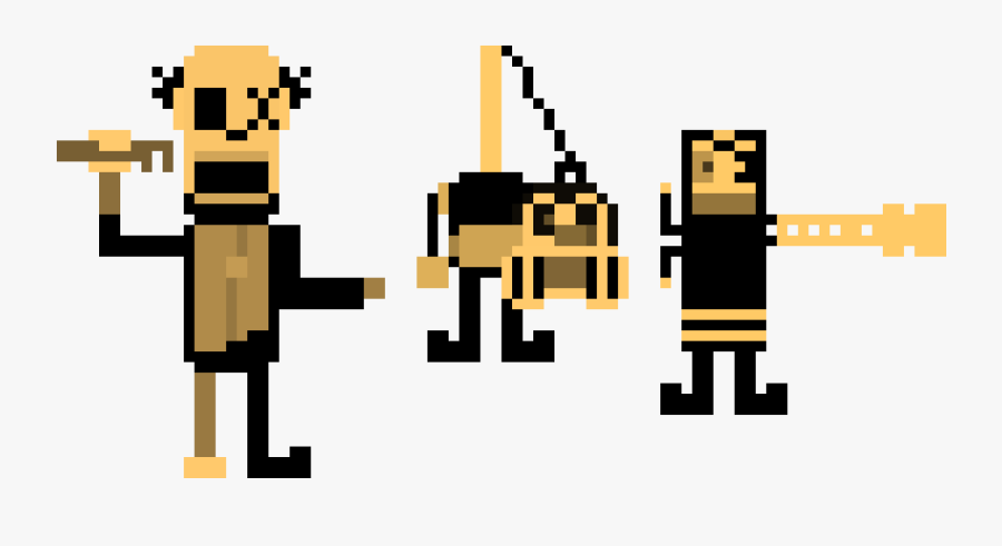 Bendy And The Ink Machine Butcher Gang, Transparent Clipart