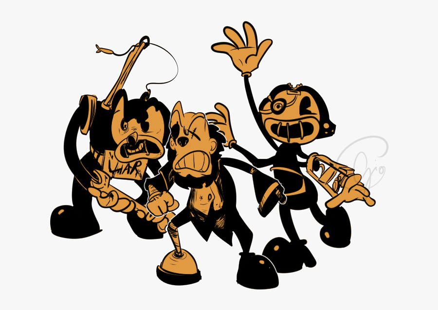 Bendy And The Ink Machine Striker, Transparent Clipart