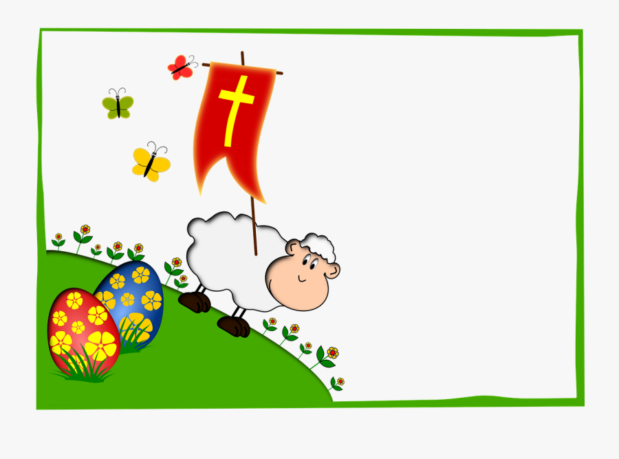 Easter Jesus Frame Clipart, Transparent Clipart