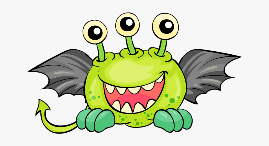 Cartoon Monsters, Transparent Clipart