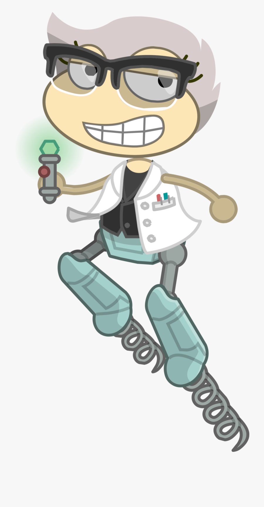 Dr Smartypants Poptropicon Card, Transparent Clipart