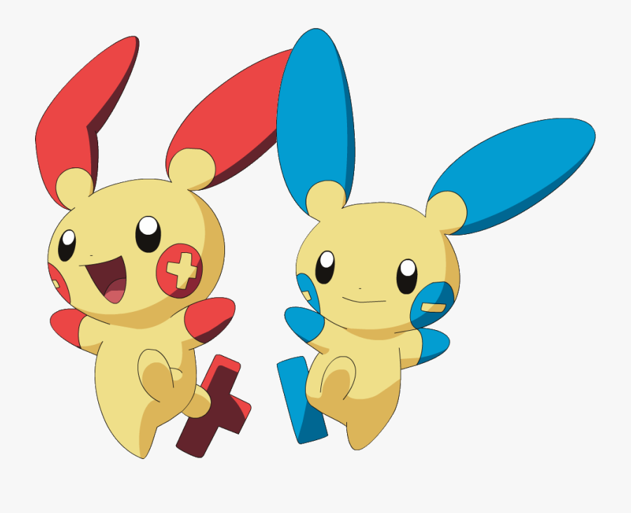 Plusle And Minun , Free Transparent Clipart - ClipartKey.