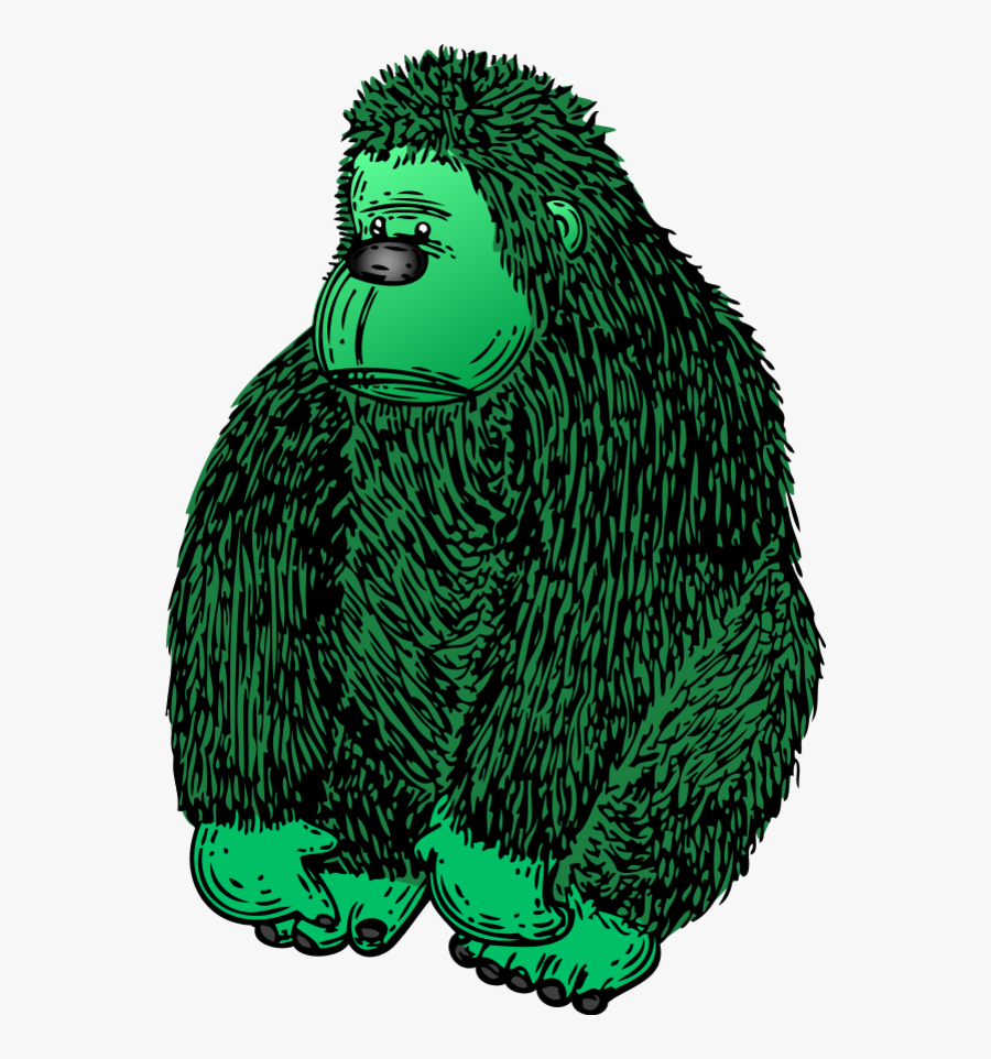 Clipart Gorilla, Transparent Clipart