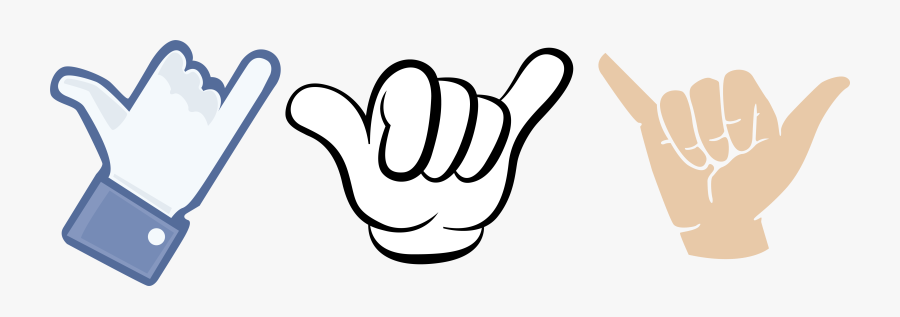 Facebook Clip Art Hand Expression Transprent Png Ⓒ - Hand Emoji In Facebook, Transparent Clipart