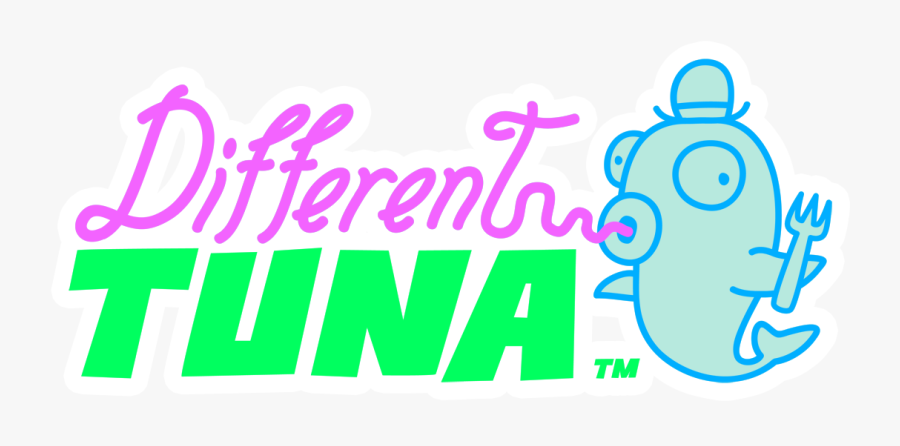 Different Tuna, Transparent Clipart