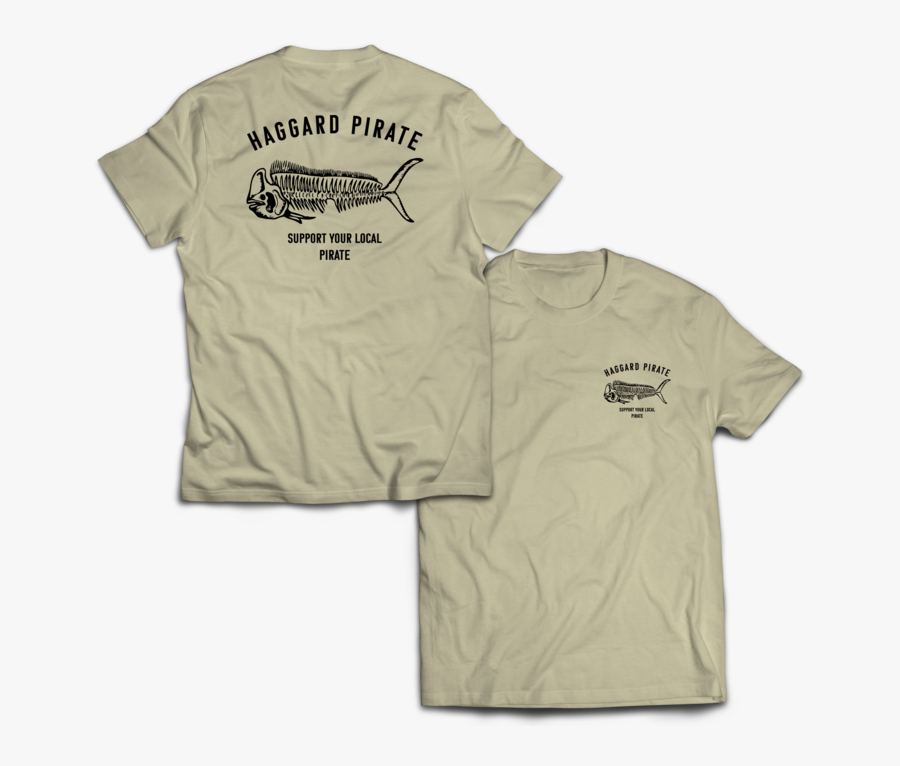 Dead Fish Png Dead Fish Tee - Pirate Fish Shirt, Transparent Clipart