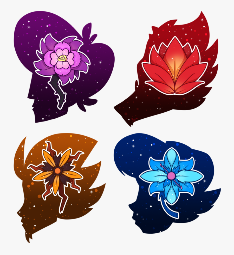 Flowers For All By - Mystery Skulls Animated Fan Art, Transparent Clipart
