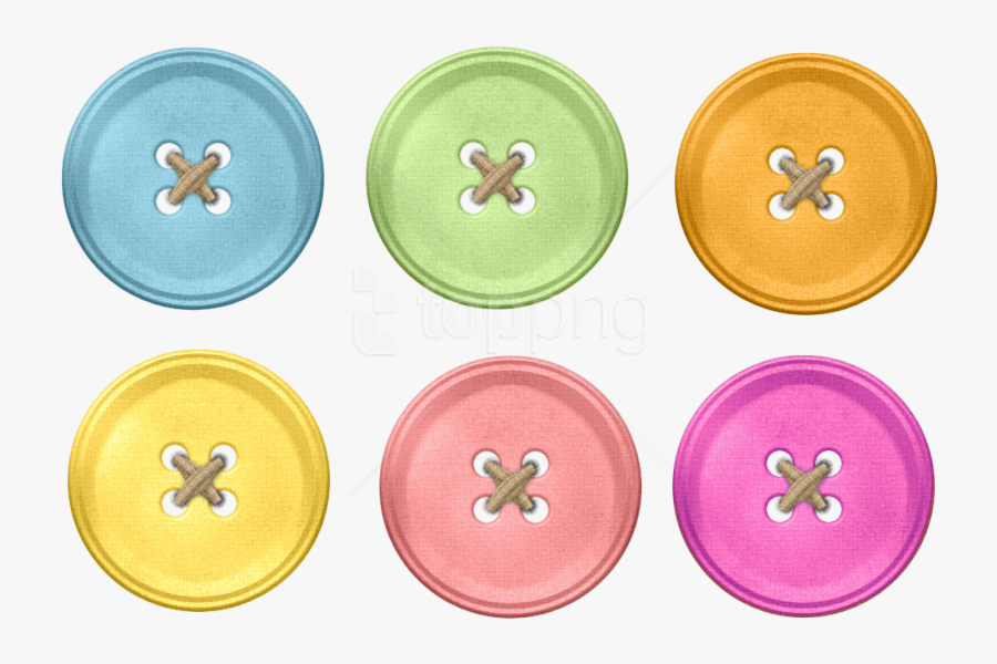Free Png Web Button Clothing Shank - Cloth Button Png, Transparent Clipart