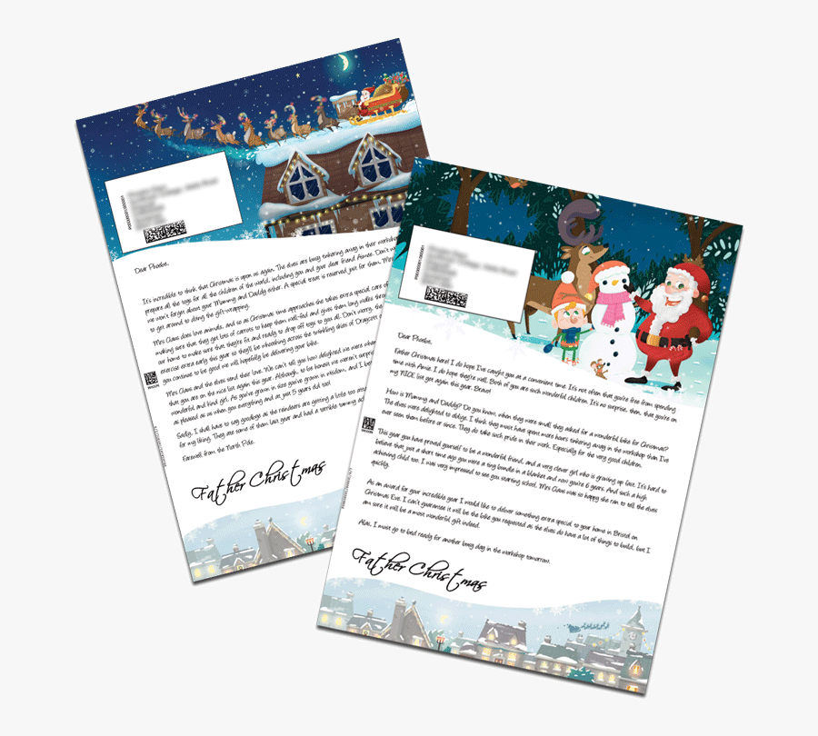 Transparent North Pole Stamp Clipart - Santa Letter Direct, Transparent Clipart