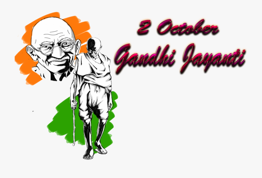 2 October Gandhi Jayanti Png Photo, Transparent Clipart