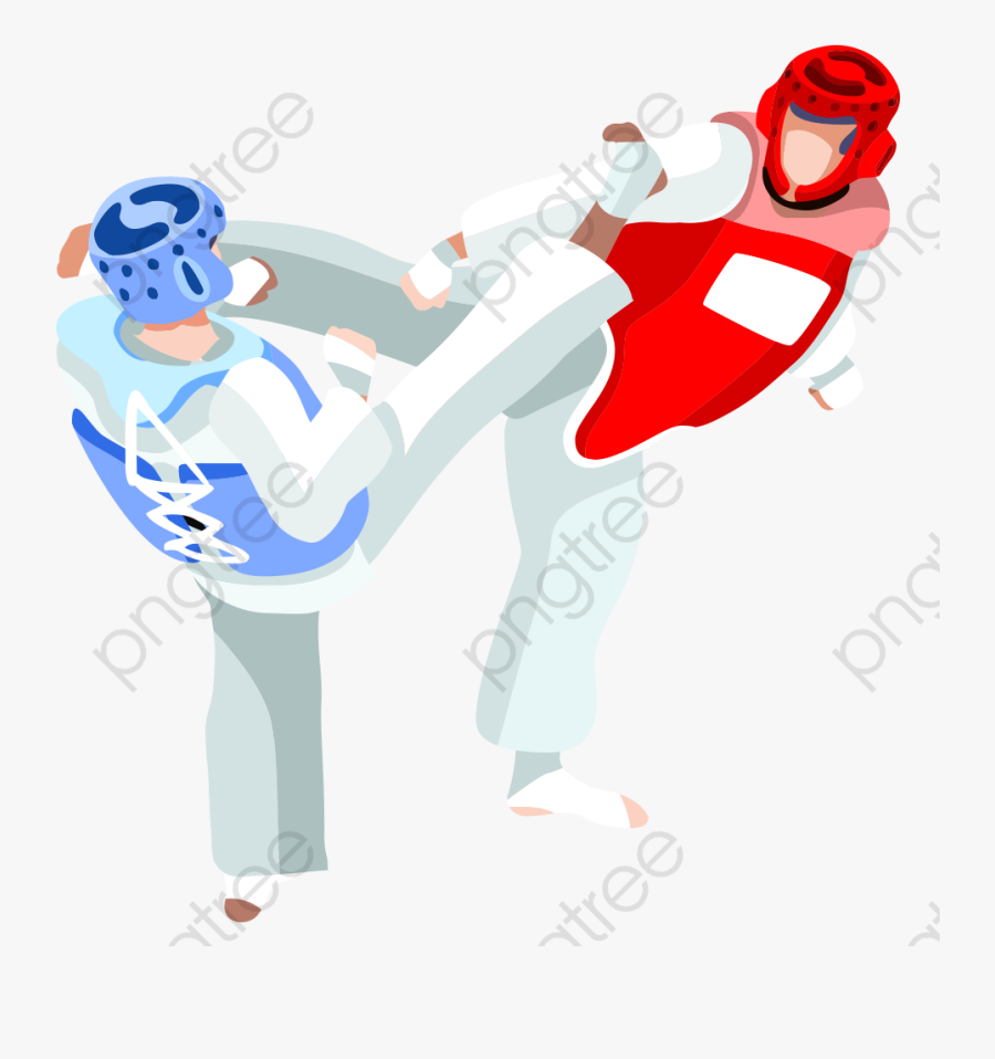 Taekwondo, Physical Education, Movement Png Transparent - Taekwondo Vector Png, Transparent Clipart