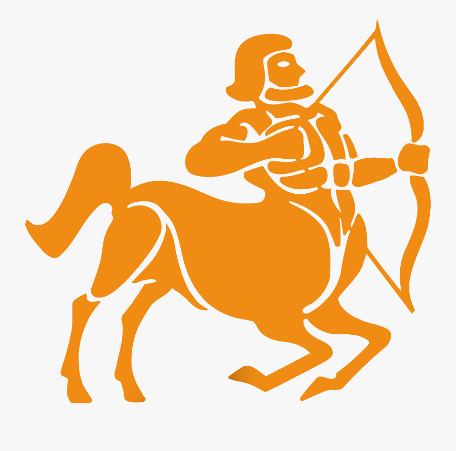 Sagittarius Zodiac Sign Clipart, Transparent Clipart
