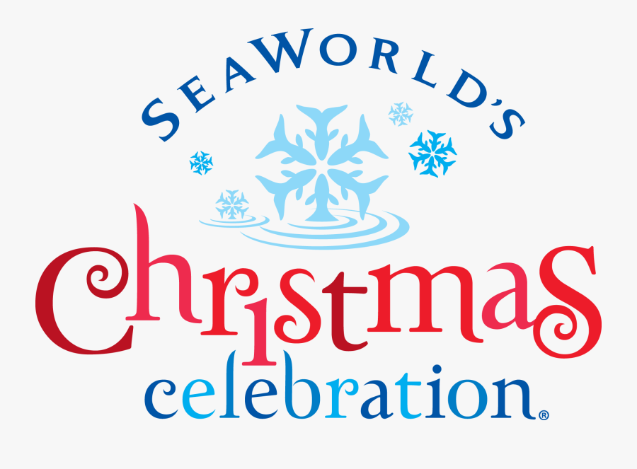 Christmas Celebration Logo - Seaworld Christmas Celebration Logo, Transparent Clipart