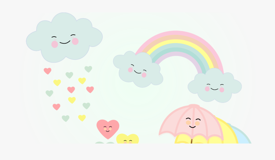 Chuva De Amor Corações , Transparent Cartoons - Montando Minha Festa Chuva De Amor, Transparent Clipart