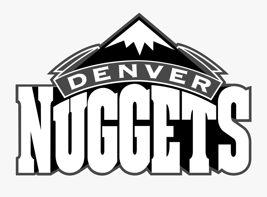 Denver Nuggets Logo White - Denver Nuggets Logo 2017, Transparent Clipart