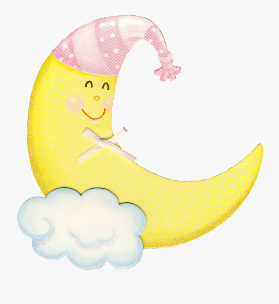 B Clipart Baby - Lua Noite Do Pijama, Transparent Clipart