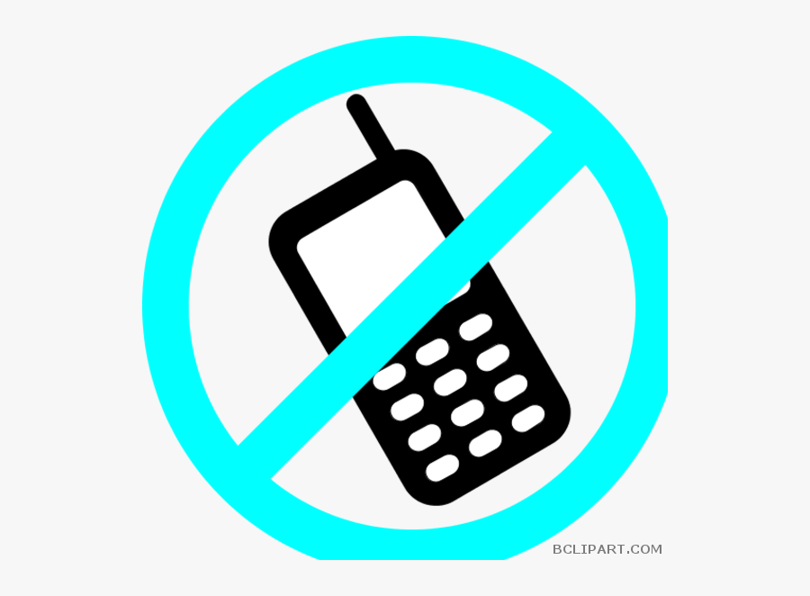 Vector Freeuse Library Free Clipart Cell Phone - No Cell Phone Allowed, Transparent Clipart