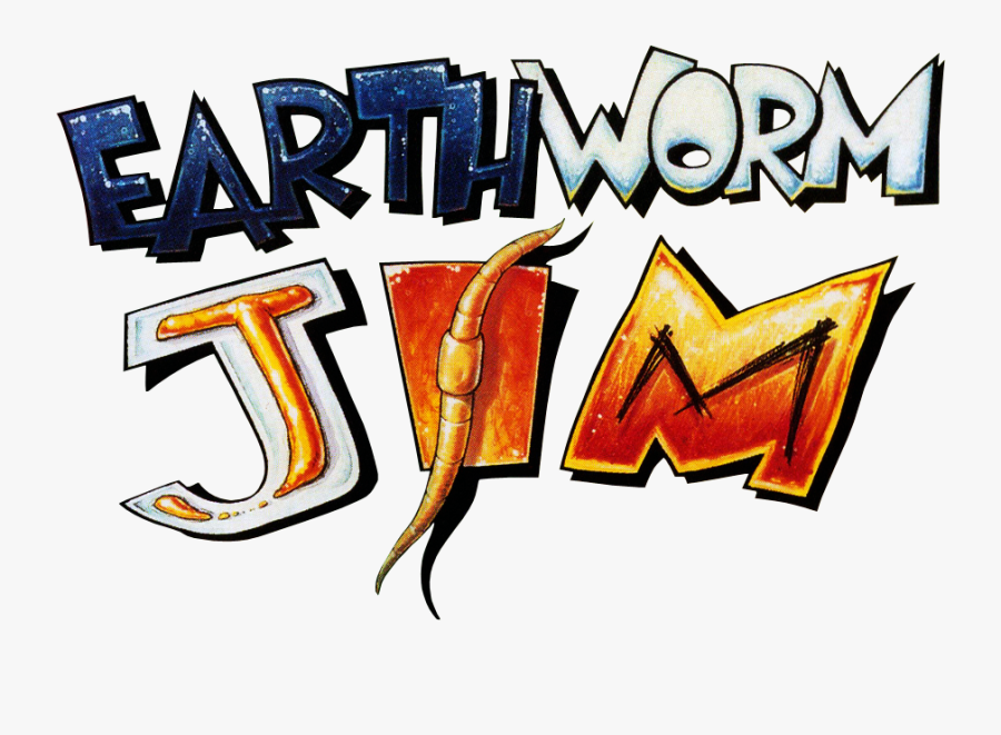 Earthworm Jim Logo By Ringostarr39-d8ybc6p - Earthworm Jim Special Edition Windows, Transparent Clipart