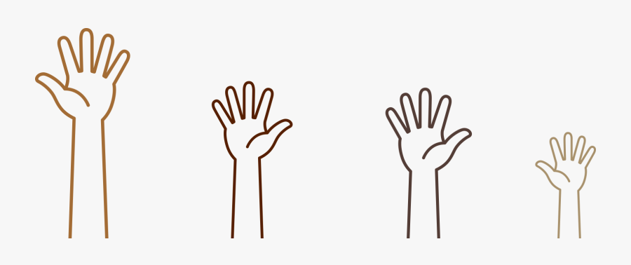 Open Hand Clip Art, Transparent Clipart
