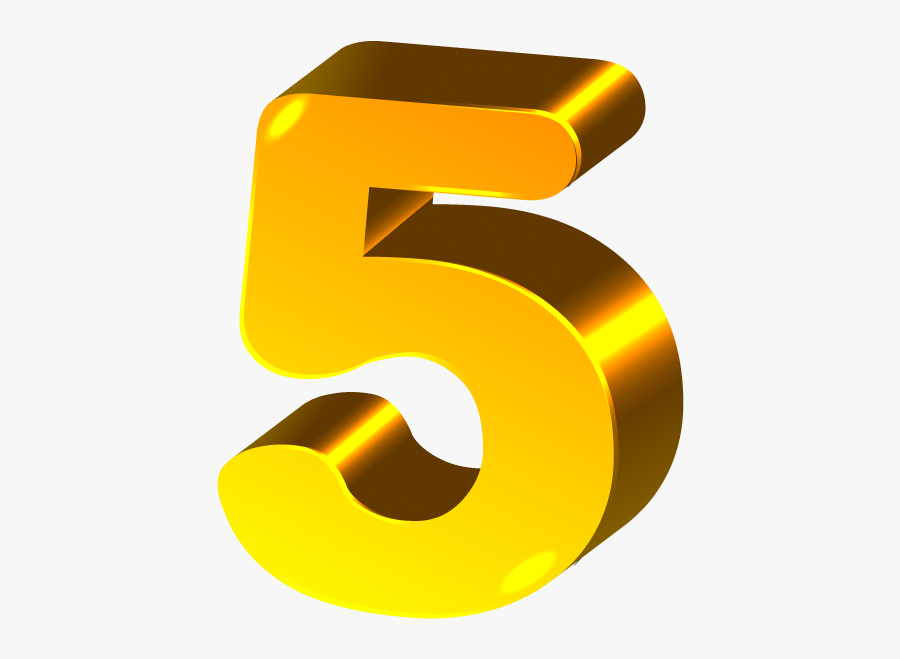 1 To 10 Numbers Png, Transparent Clipart