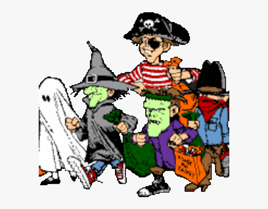 Clipart Free Download Banner Library Download Src - Free Trick Or Treaters, Transparent Clipart
