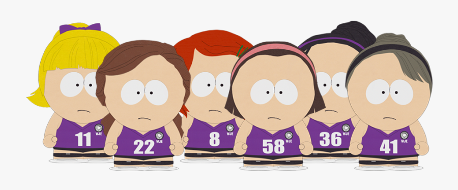 South Park Girls Volleyball, Transparent Clipart