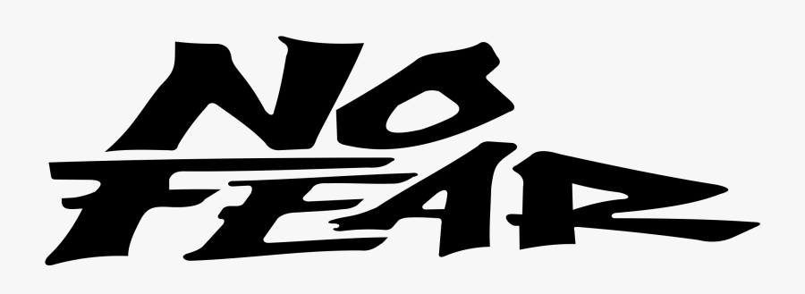 Transparent Fear - Logo No Fear Vector, Transparent Clipart