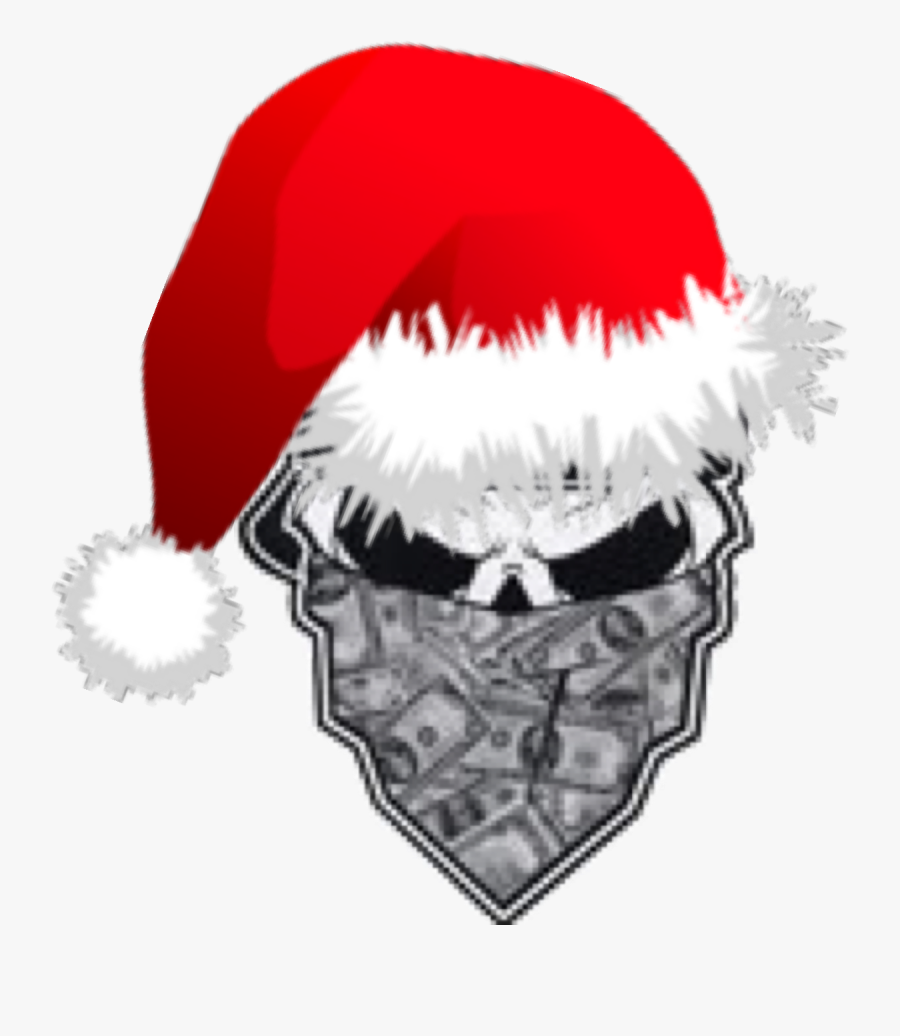 Skull No Fear Logo - Skull With Backwards Hat, Transparent Clipart