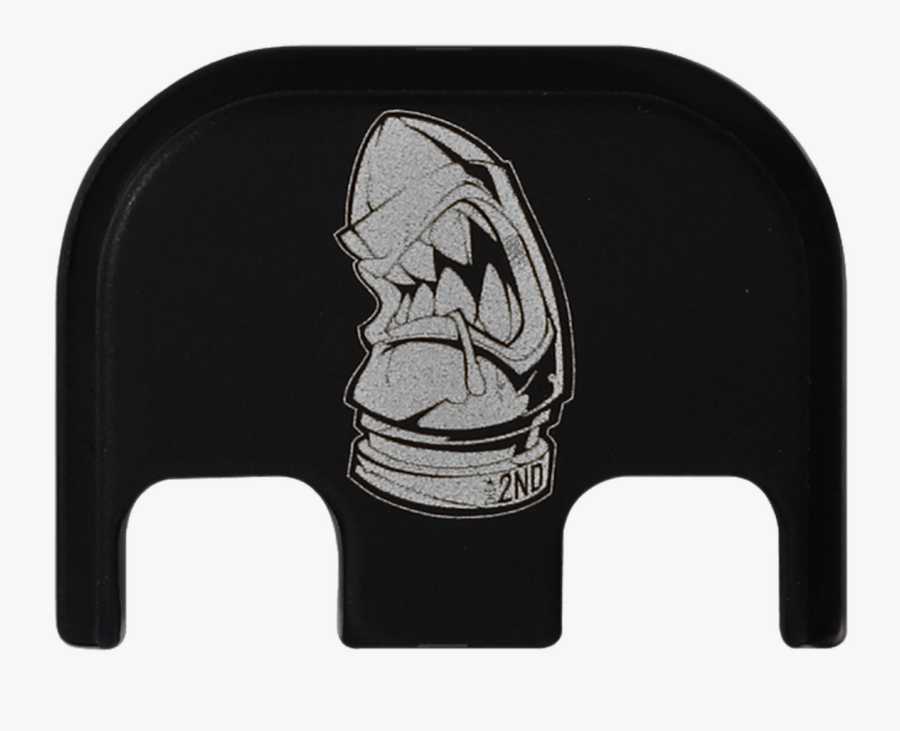 The 2nd Bullet Titanium Black Traditional Finish Back - Dog Licks, Transparent Clipart