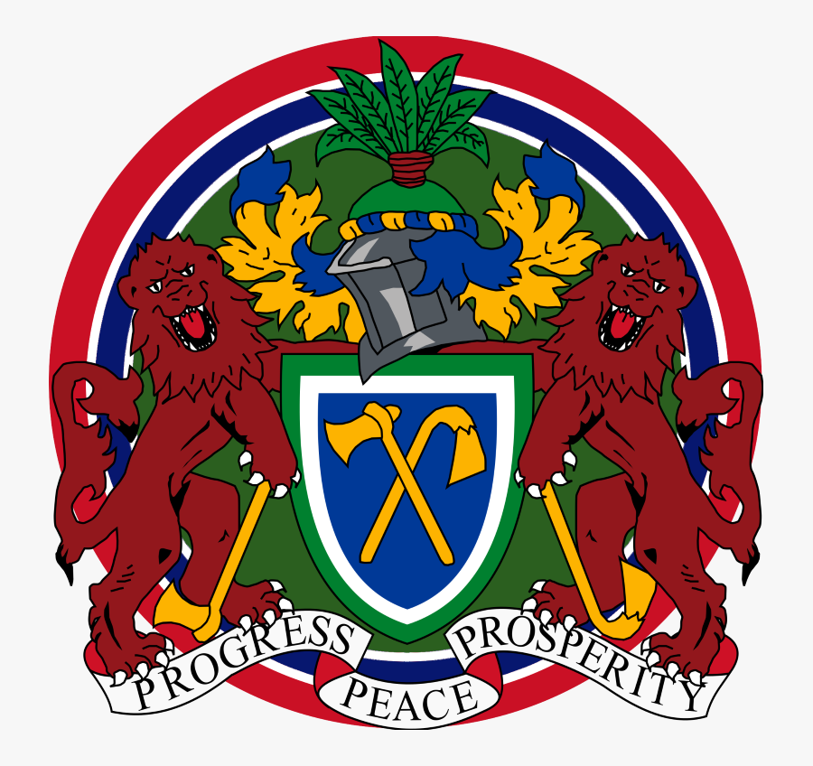 Coat Of Arms Of The Gambia, Transparent Clipart