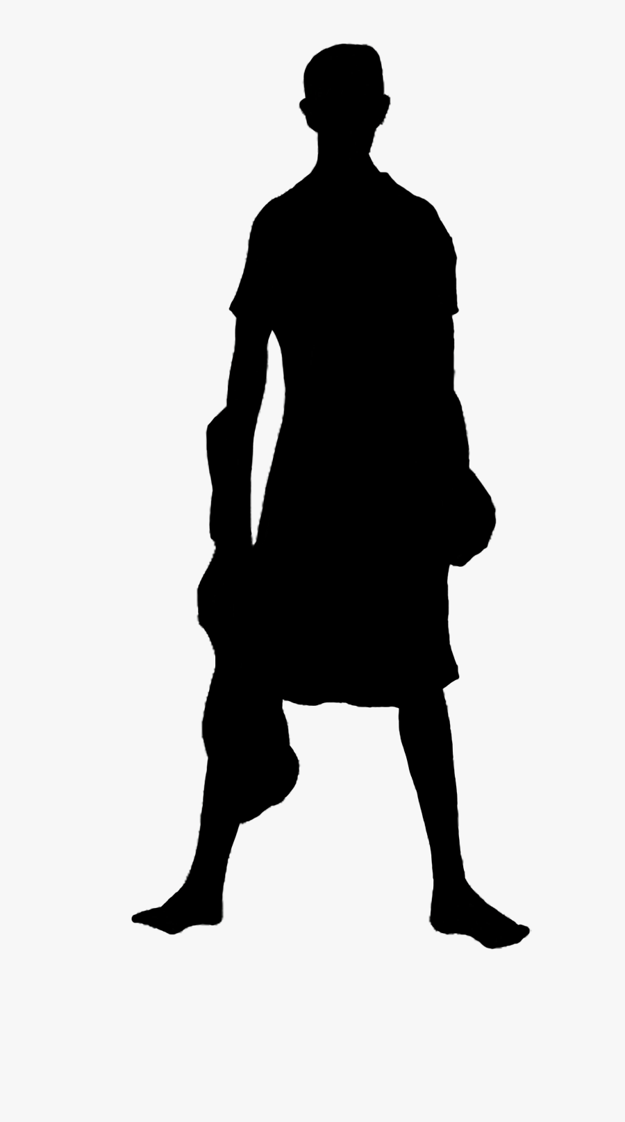 Playing Instrument Silhouette Png, Transparent Clipart