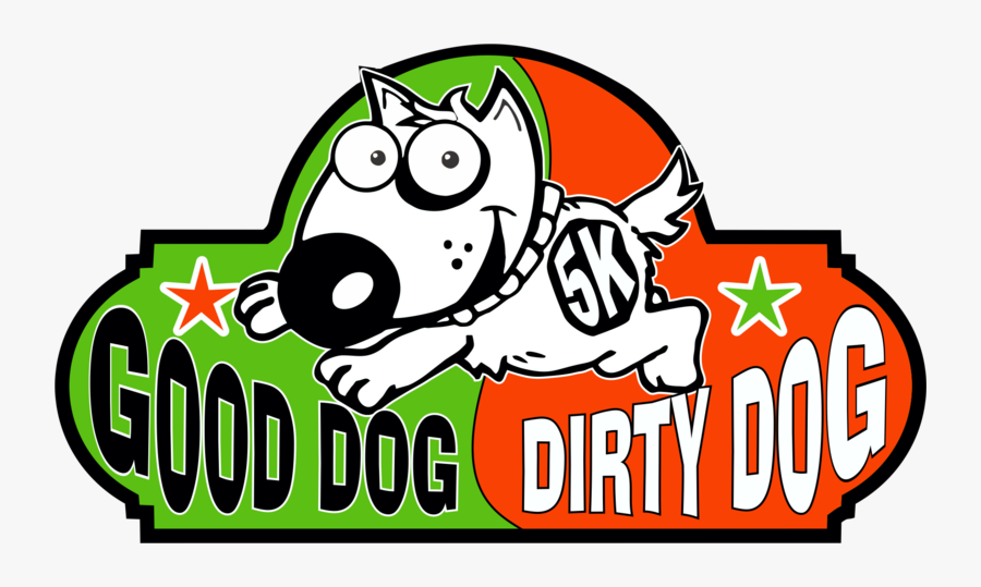 The Good Dog Dirty Dog 5k & 10k - Cartoon, Transparent Clipart