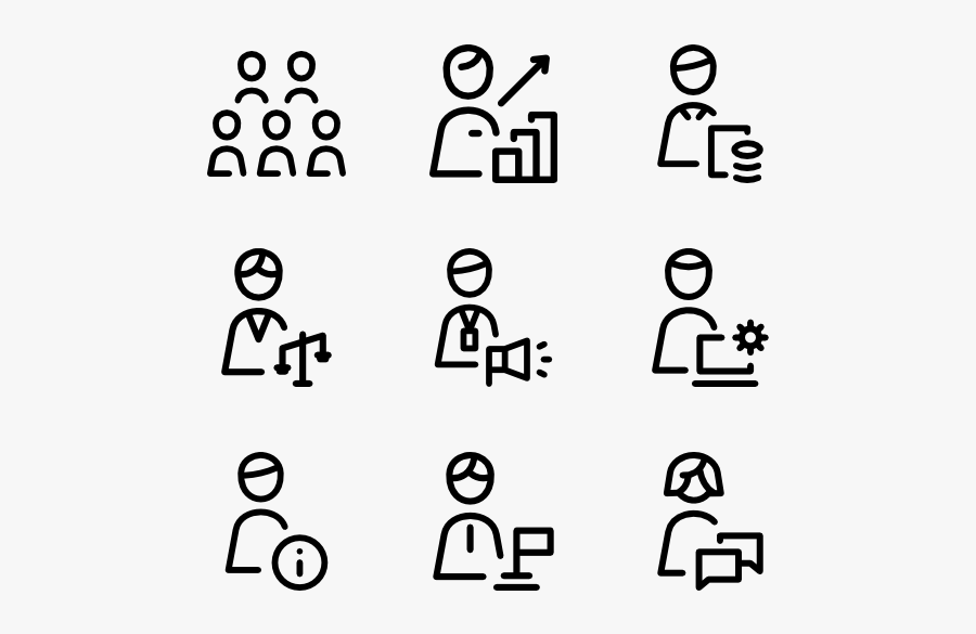 Professionalism Icon, Transparent Clipart