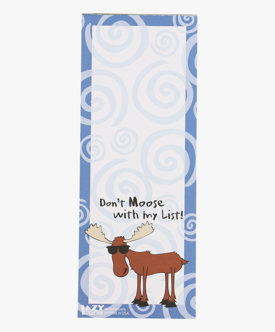 Don"t Moose With My List - Reindeer, Transparent Clipart