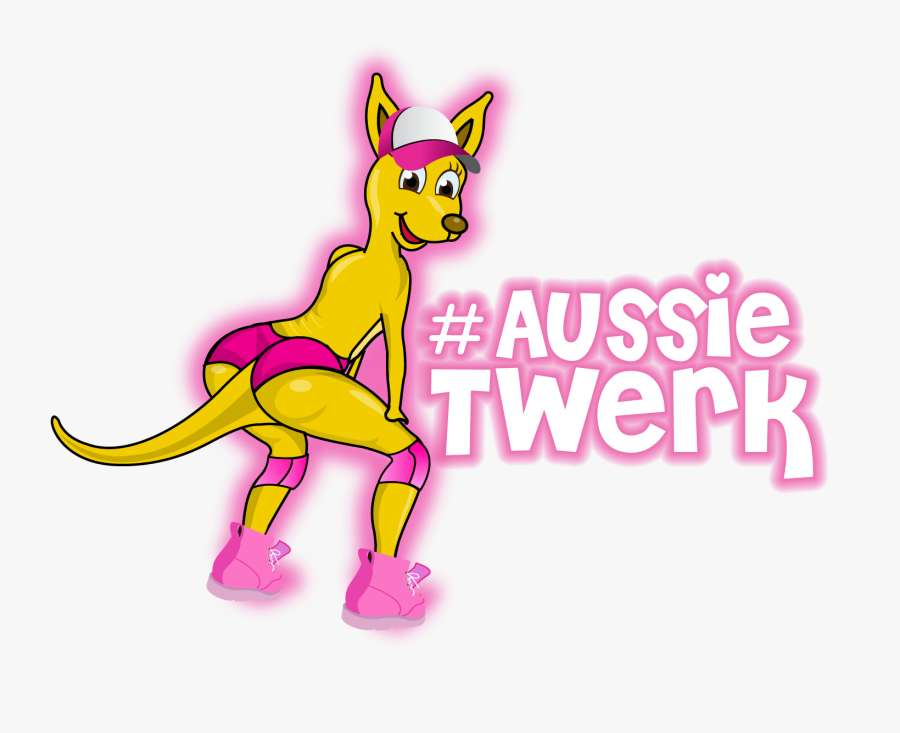 Aussie Twerk, Transparent Clipart