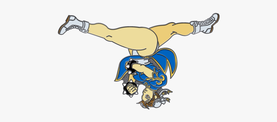 Chun Lee Booty Pin - Chun Li Enamel Pin, Transparent Clipart