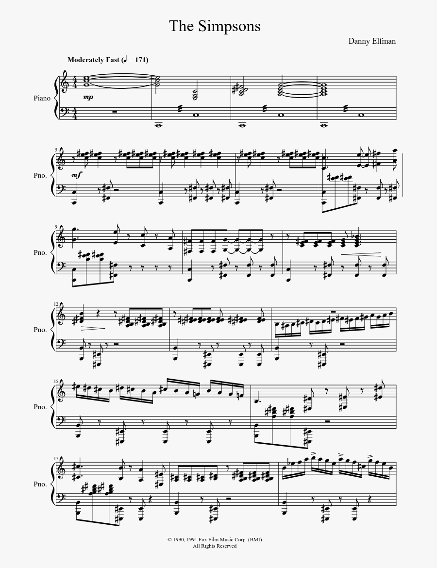 Transparent Music Score Clipart - Moonlight Ali Gatie Piano Notes, Transparent Clipart