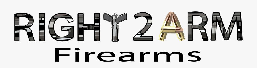 Right 2 Arm Firearms - Cross, Transparent Clipart