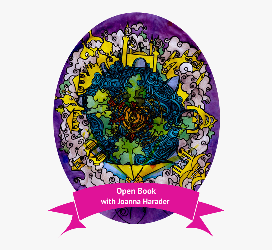 Open Book With Joanna Harader - Circle, Transparent Clipart