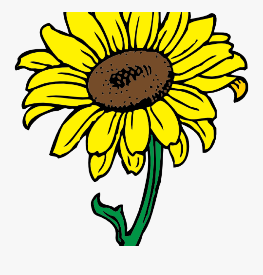 Sunflower Images Clip Art Sunflower Clipart At Getdrawings - Clip Art Of Yellow Sunflower, Transparent Clipart
