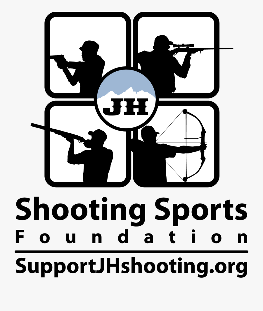 Jhssf Jackson Hole Shooting Sports Foundation - 4h Shooting Sports Design, Transparent Clipart