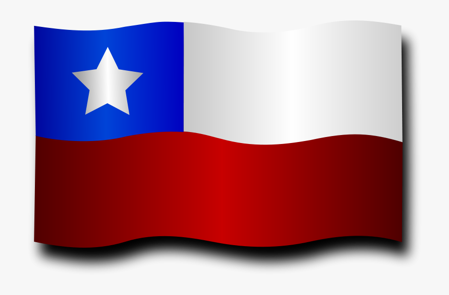 Chilean - Clipart - Bandera De Chile Png Gif, Transparent Clipart