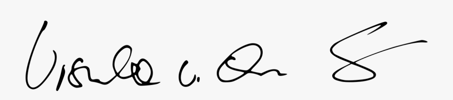 Ursula Von Der Leyen Signature, Transparent Clipart