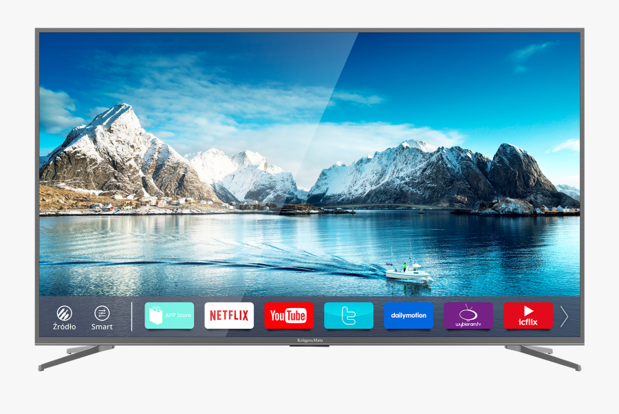 Television Set Png - Kruger Matz Km0243uhd S3, Transparent Clipart