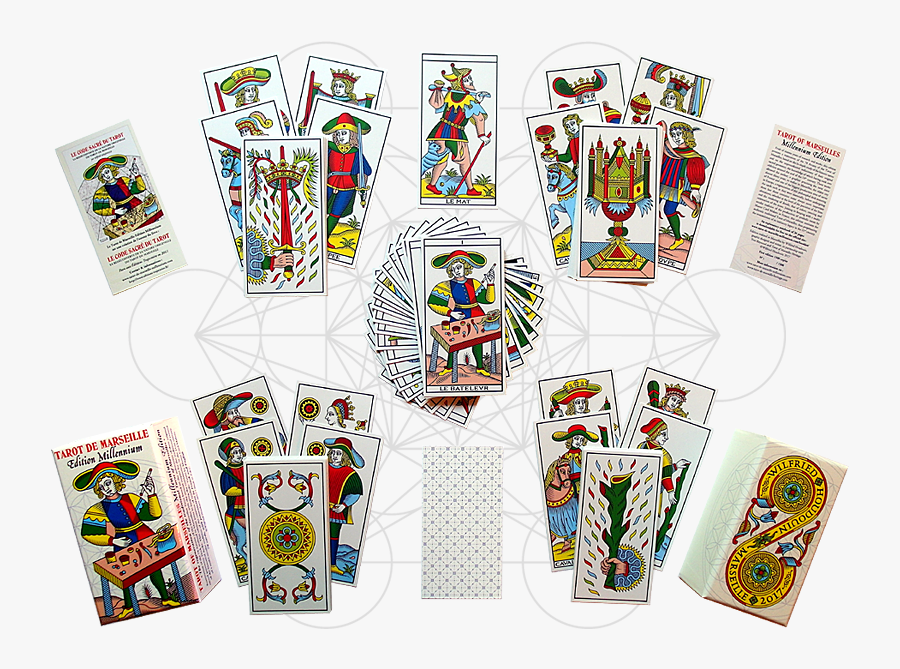 Tarot De Marseille Edition Millennium - Tarot De Marseille Millennium, Transparent Clipart